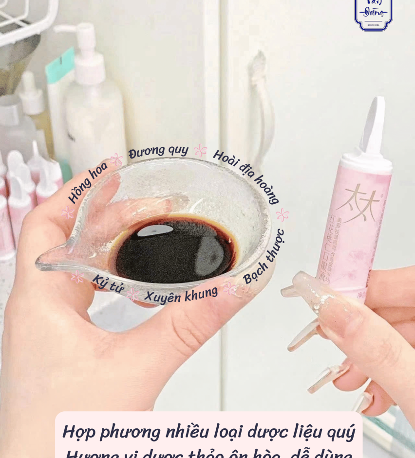 TRỊ NÁM - HỒNG HOA ĐÀO NHÂN KHẨU PHỤC DỊCH