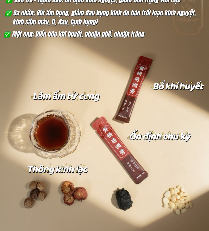 CAO HOÀNG TINH - ĐIỀU HÒA KINH NGUYỆT