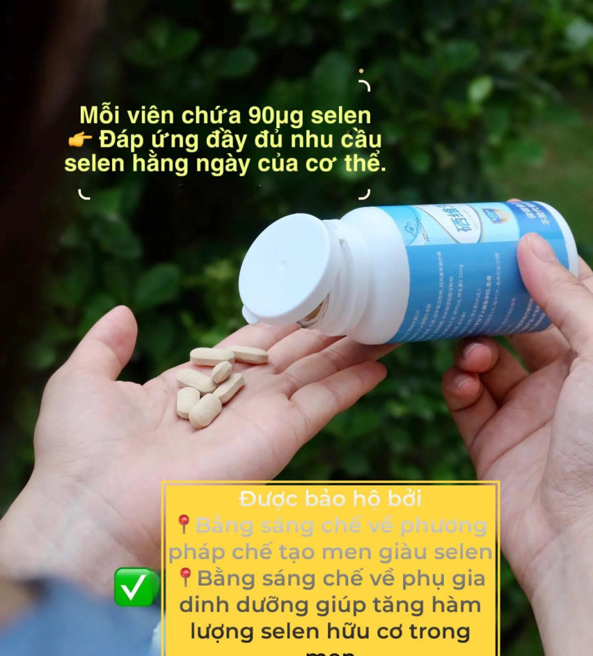 SELEN BỔ SUNG VI CHẤT - TĂNG CƯỜNG ĐỀ KHÁNG 