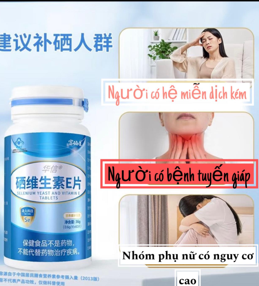 SELEN BỔ SUNG VI CHẤT - TĂNG CƯỜNG ĐỀ KHÁNG 