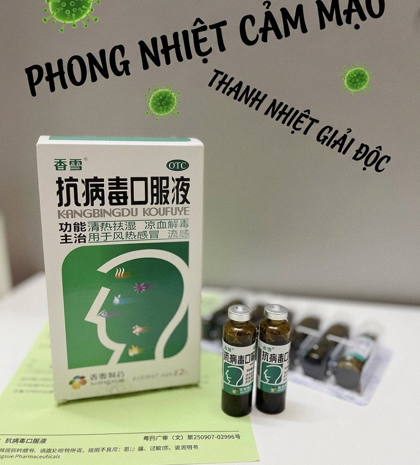 KHÁNG VIRUS KHẨU PHỤC DỊCH 
