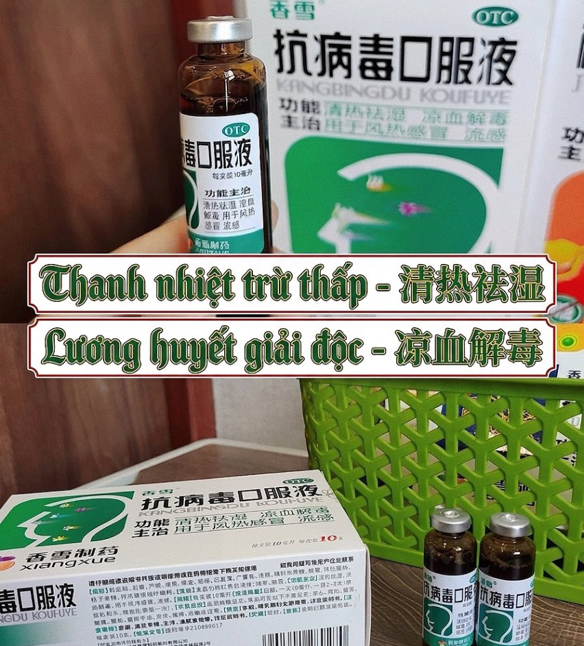 KHÁNG VIRUS KHẨU PHỤC DỊCH 