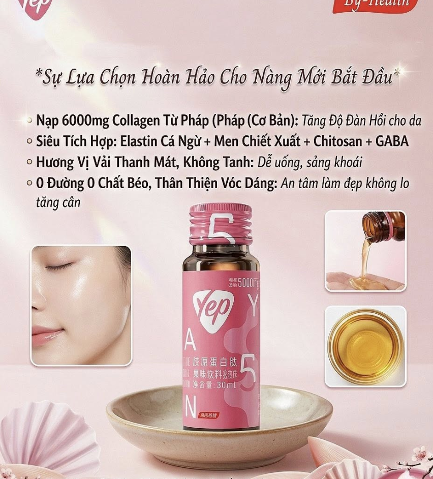 YEP - COLLAGEN CAO CẤP TOP 1 TẠI TRUNG QUỐC