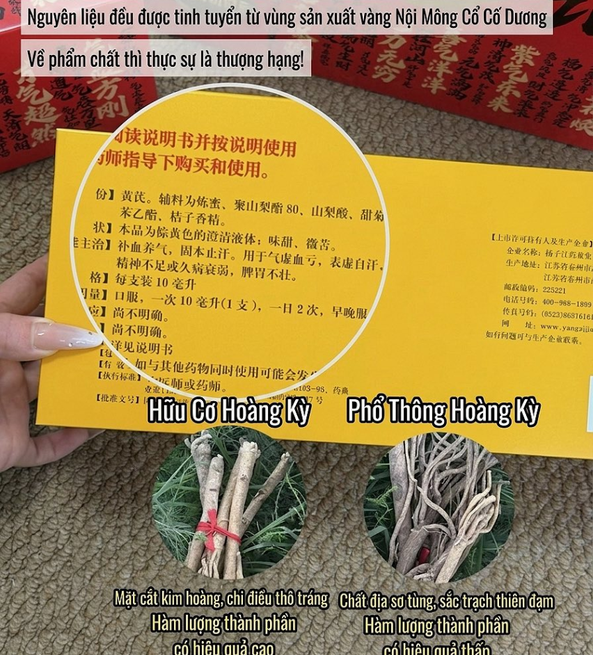 BỔ KHÍ HOÀNG KỲ TINH 