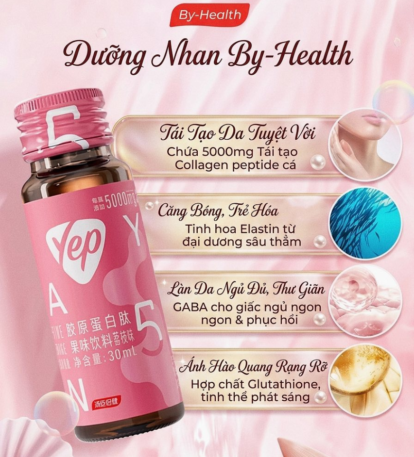 YEP - COLLAGEN CAO CẤP TOP 1 TẠI TRUNG QUỐC