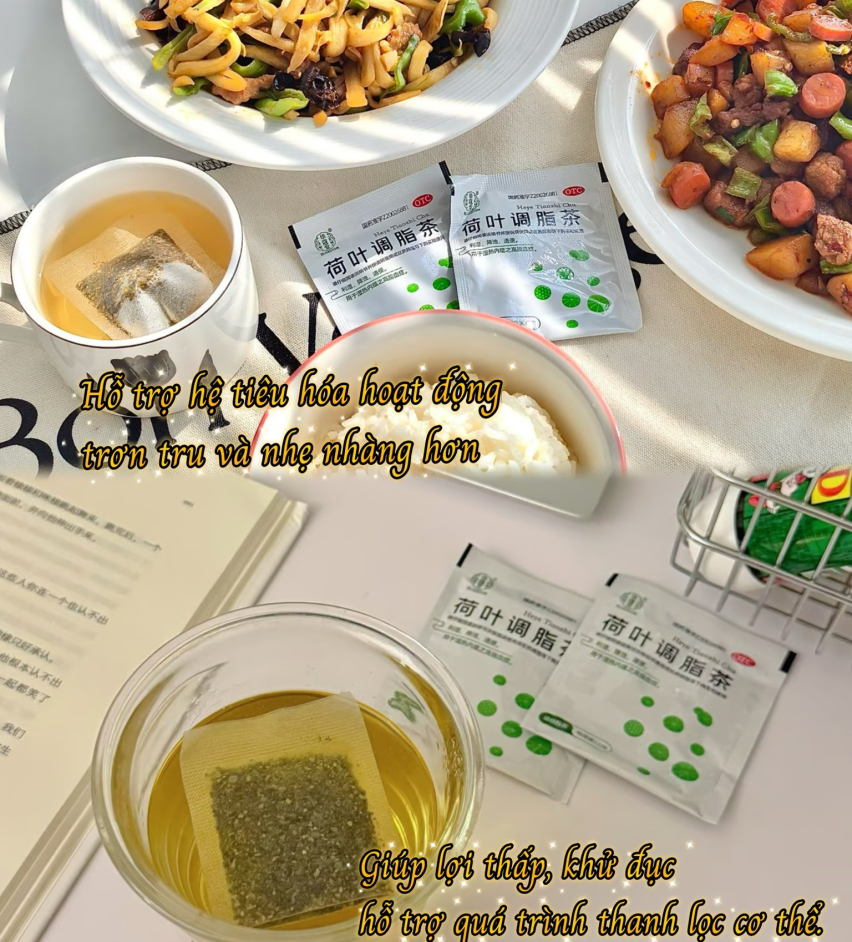 TRÀ LÁ SEN GIẢM CÂN - THẢI MỠ - LỢI TIỂU