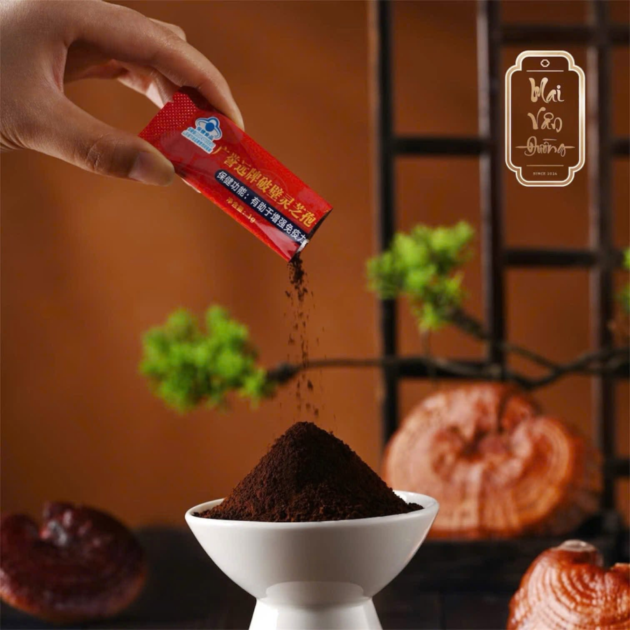 BỘT BÀO TỬ LINH CHI - MÓN QUÀ SỨC KHỎE CHO BẠN &  NHỮNG NGƯỜI THÂN YÊU