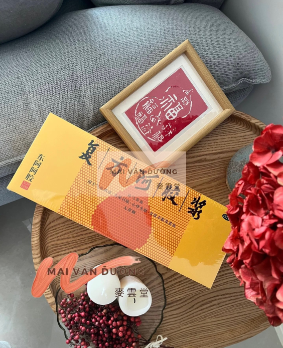 BỔ MÁU A GIAO - NƯỚC ĐẠI BỔ DƯỠNG HUYẾT