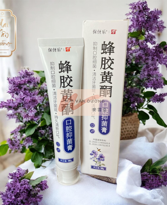 BẢO NHA LẠC® 固 – KEM ĐÁNH RĂNG KHÁNG KHUẨN KHOANG MIỆNG TỪ KEO ONG FLAVONOID