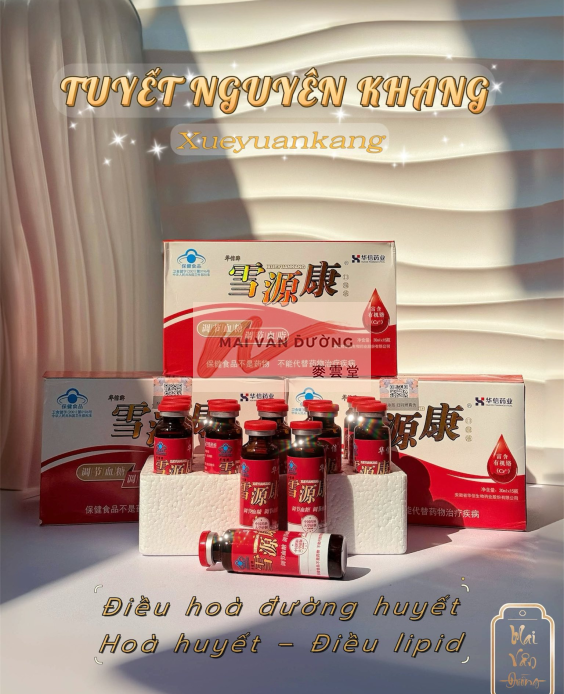 XUEYUANKANG – NƯỚC UỐNG ĐIỀU HÒA ĐƯỜNG HUYẾT