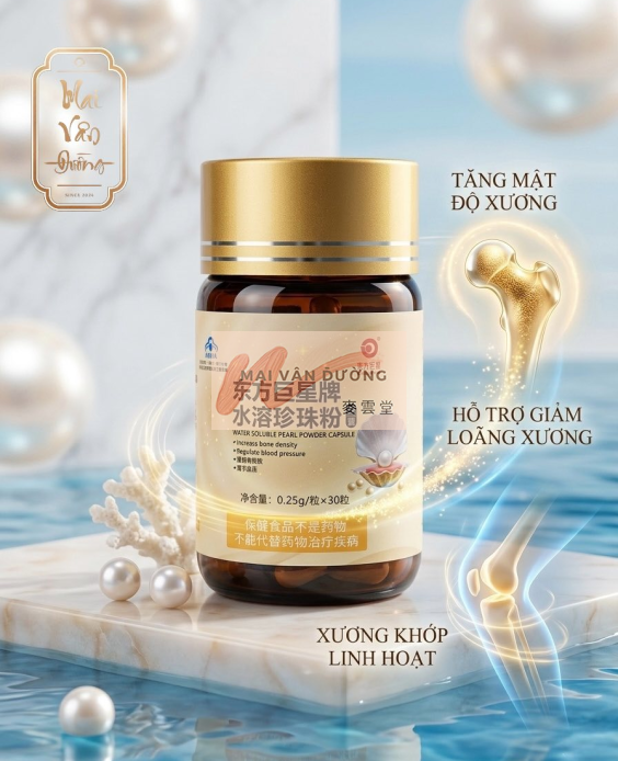 BỘT NGỌC TRAI BỔ XƯƠNG KHỚP - CANXI