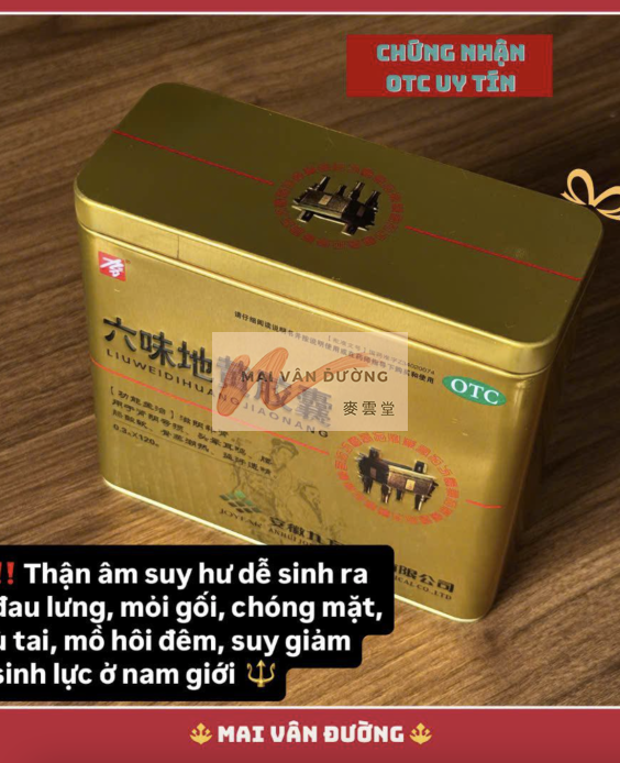  LƯU VĨ ĐỊA HOÀNG VIÊN -  六味地黄胶囊