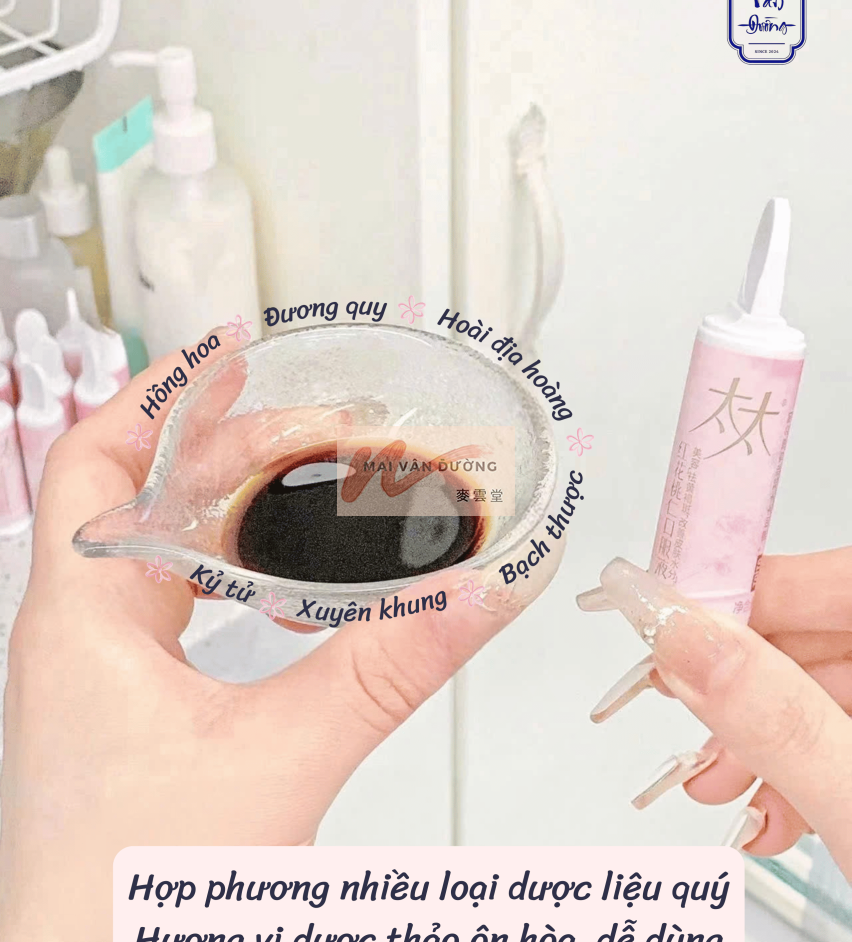 TRỊ NÁM - HỒNG HOA ĐÀO NHÂN KHẨU PHỤC DỊCH