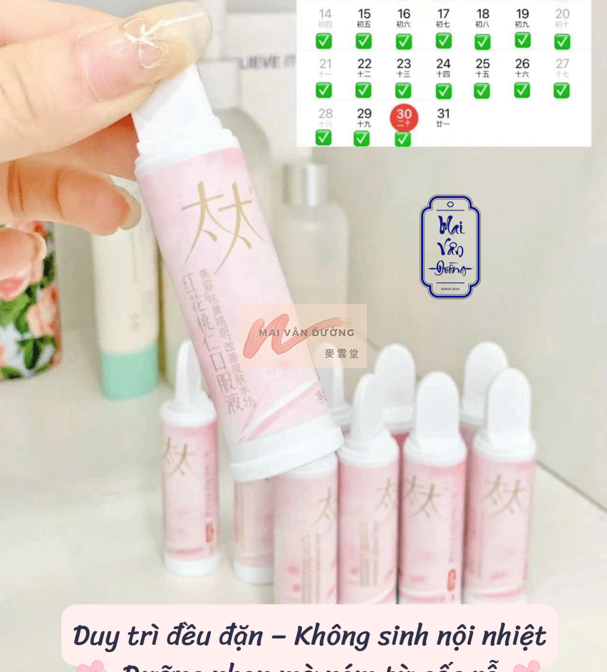 TRỊ NÁM - HỒNG HOA ĐÀO NHÂN KHẨU PHỤC DỊCH