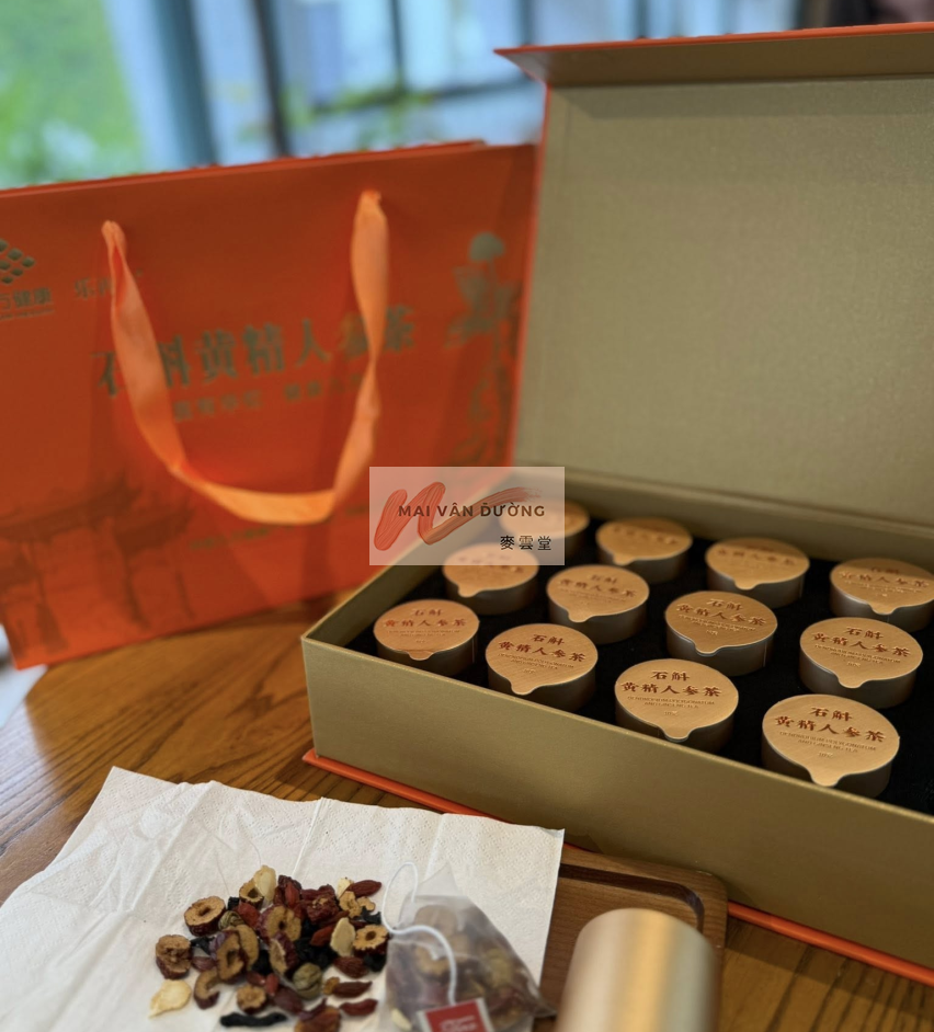 TRÀ HOÀNG TINH - BỔ KHÍ HUYẾT DƯỠNG NHAN