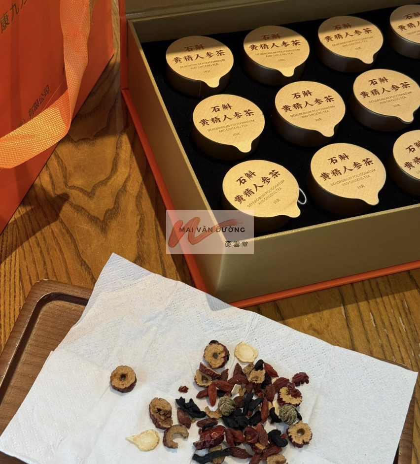 TRÀ HOÀNG TINH - BỔ KHÍ HUYẾT DƯỠNG NHAN