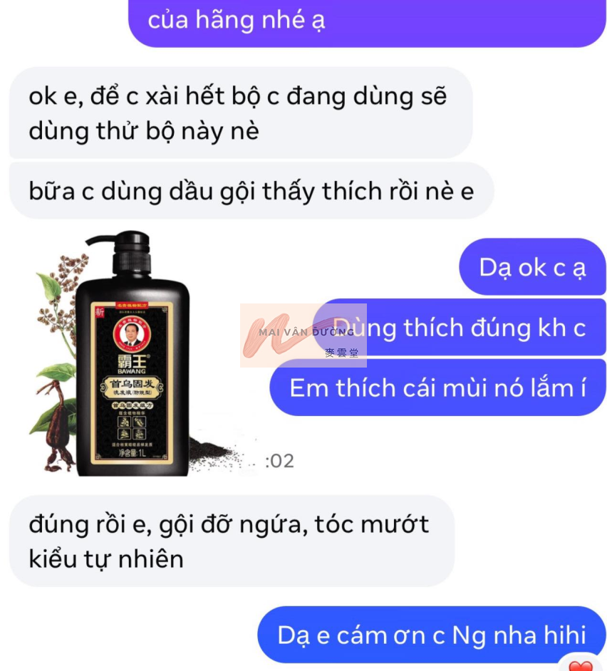DẦU GỘI BAWANG NHÂN SÂM
