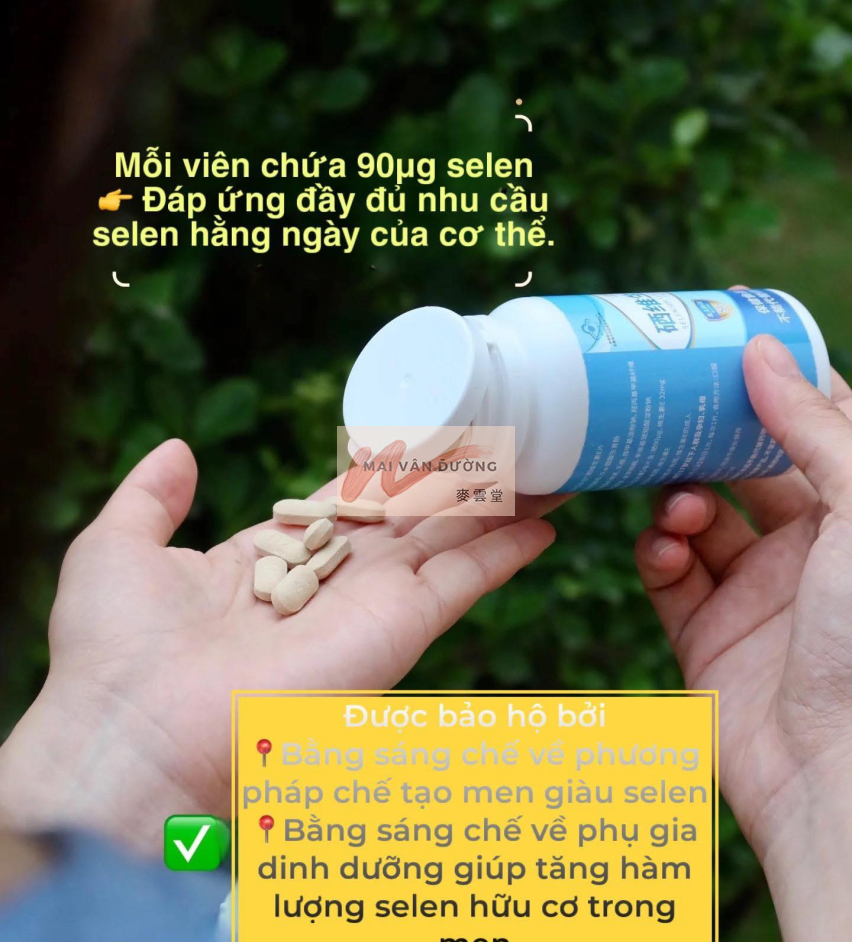 SELEN BỔ SUNG VI CHẤT - TĂNG CƯỜNG ĐỀ KHÁNG 