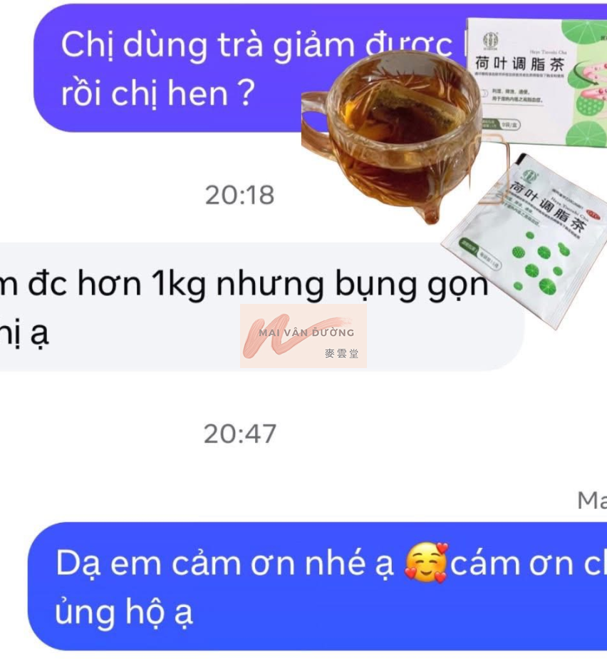 TRÀ LÁ SEN GIẢM CÂN - THẢI MỠ - LỢI TIỂU