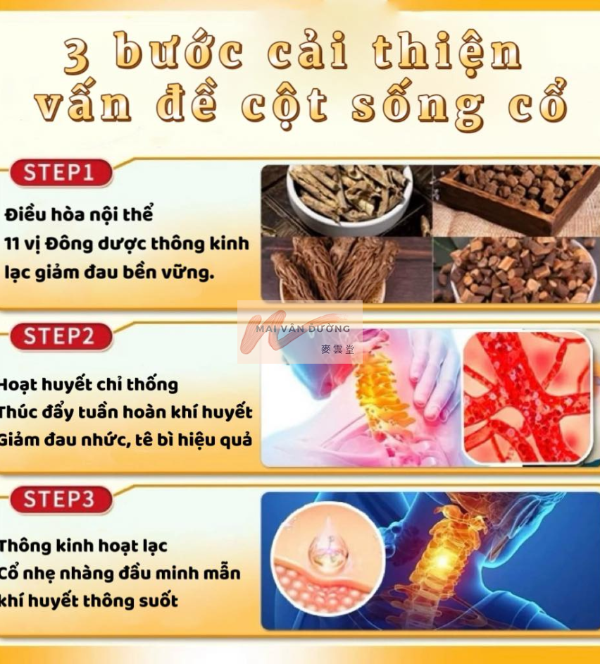 CỐM PHỤC HỒI CỔ VAI GÁY 