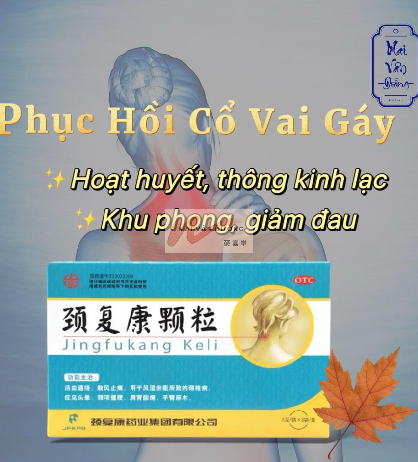 CỐM PHỤC HỒI CỔ VAI GÁY 