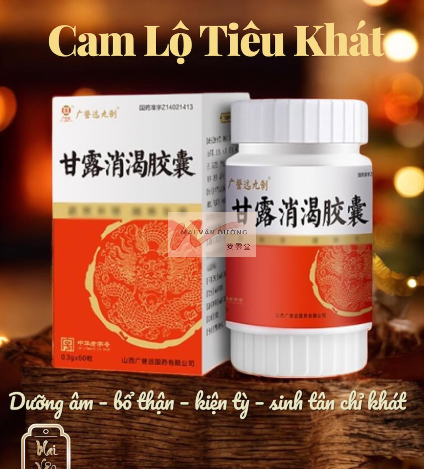 CAM LỘ TIÊU KHÁT - KIỂM SOÁT TIỂU ĐƯỜNG