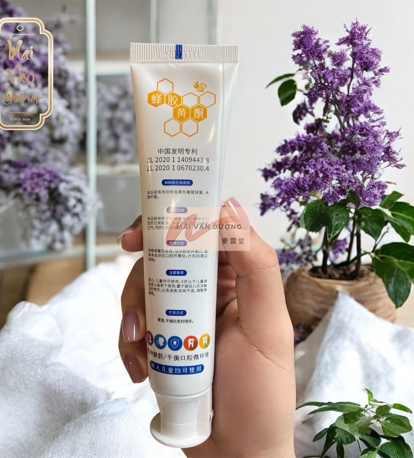 BẢO NHA LẠC® 固 – KEM ĐÁNH RĂNG KHÁNG KHUẨN KHOANG MIỆNG TỪ KEO ONG FLAVONOID