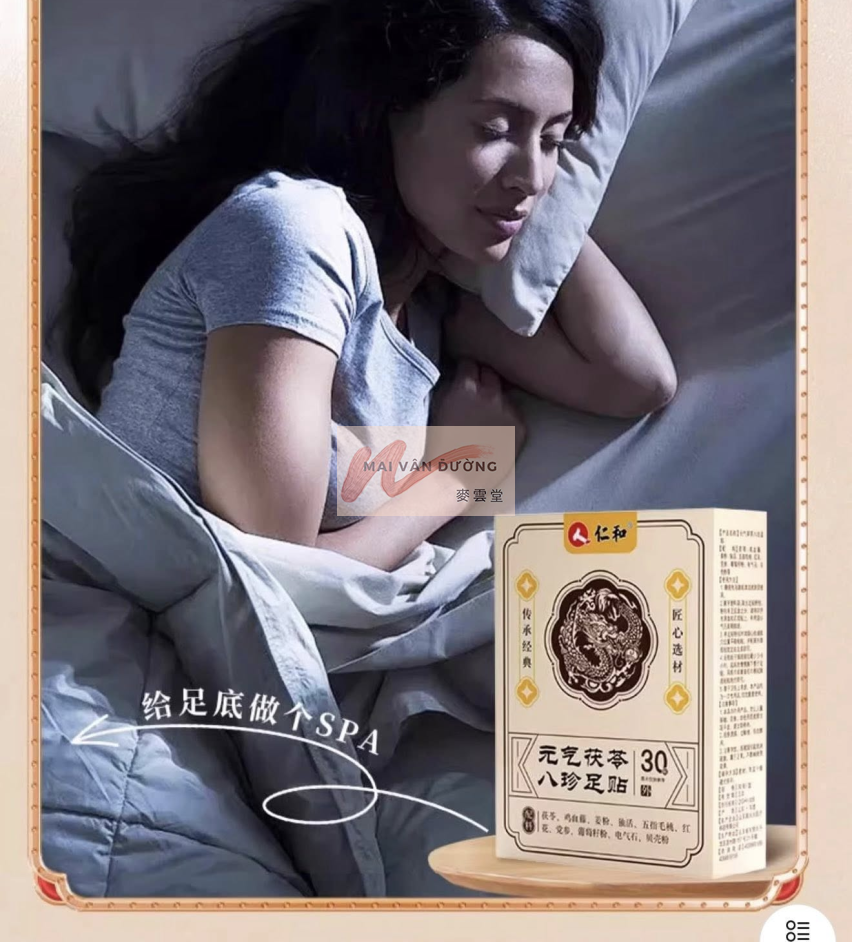 MIẾNG DÁN CHÂN NGUYÊN KHÍ PHỤC LINH BÁT TRÂN