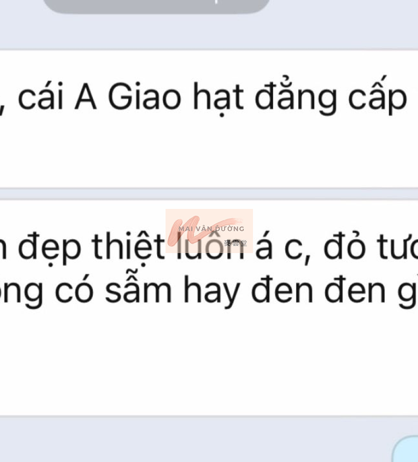 A GIAO BỔ HUYẾT HẠT NHỎ