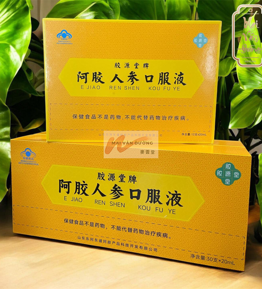 A GIAO NHÂN SÂM DƯỠNG KHÍ HUYẾT