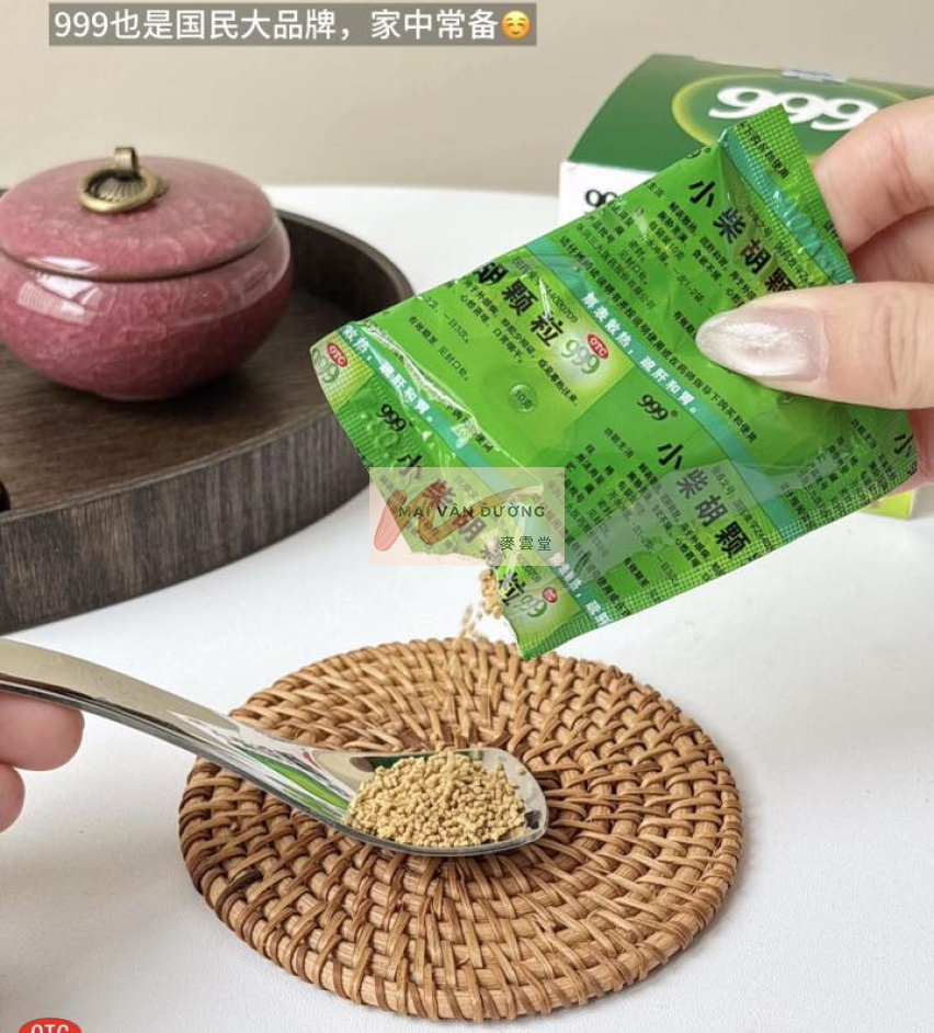 999 TIỂU SÀI HỒ - GIẢM CẢM HẠ SỐT NHẸ