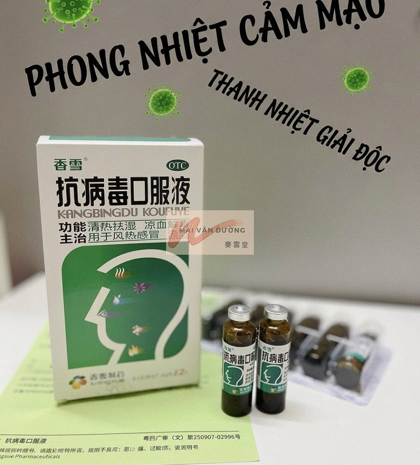 KHÁNG VIRUS KHẨU PHỤC DỊCH 