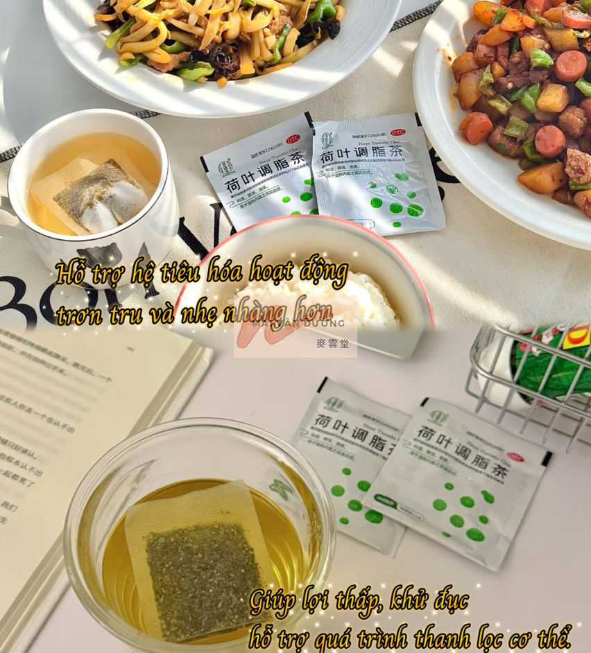 TRÀ LÁ SEN GIẢM CÂN - THẢI MỠ - LỢI TIỂU